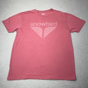 Men's Snowbird Red Short Sleeve Tee